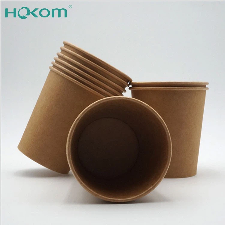 No Logo Printing Kraft Coffee Cup