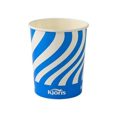 Bílý 32oz papírový kontejner